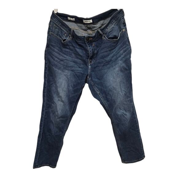 Vigoss Denim - Vigoss jeans women's size 16 blue thompson tomboy relaxed fit